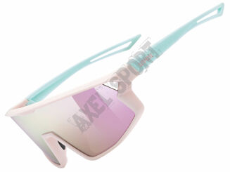 Okulary rowerowe UVEX Skyryse Jr. pink-green matt (mirror pink) S3 - 2