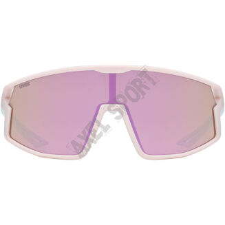 Okulary rowerowe UVEX Skyryse Jr. pink-green matt (mirror pink) S3 - 3