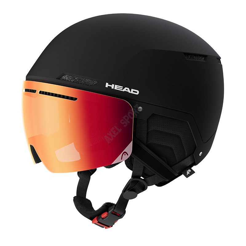 Kask narciarski HEAD CINEMA PRO black szyba S2