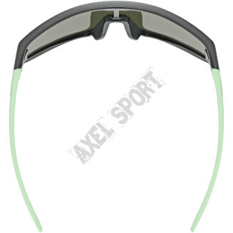 Okulary rowerowe UVEX Skyryse Jr. grey-green matt (mirror blue) S3 - 4