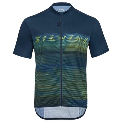 Koszulka rowerowa męska SILVINI Turano (MD1645) navy-lime