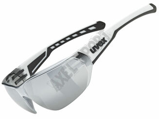 Okulary rowerowe UVEX Equate black/white (silver) S3 - 2