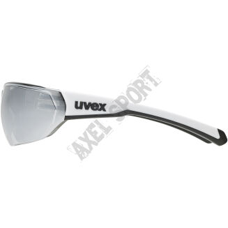 Okulary rowerowe UVEX Equate black/white (silver) S3 - 6