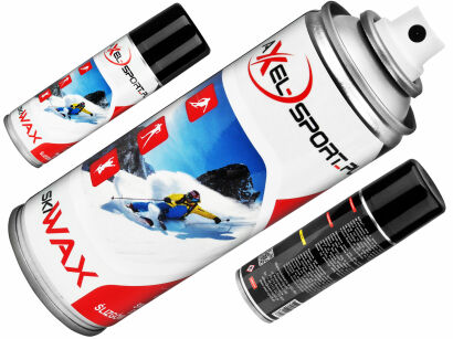 Hydrocarbonowy SMAR do nart w SPRAYU AXEL-SPORT -  200 ml