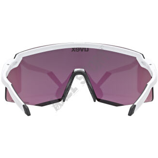 Okulary rowerowe przeciwmgielne UVEX Pace Stage CV white/green S3 - 6