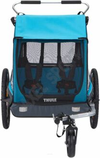 Przyczepka THULE Coaster XT 2-dzieci niebieska - 3