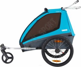 Przyczepka THULE Coaster XT 2-dzieci niebieska - 4