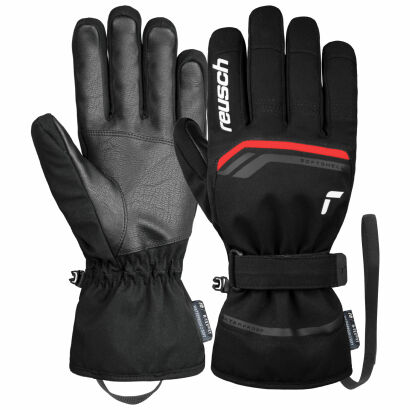 Rękawice narciarskie REUSCH Primus Black Fire Red