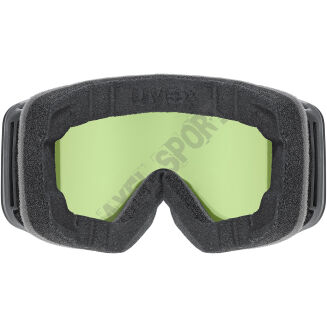 Gogle narciarskie UVEX Pwdr FM black matt (pink) S2 - 3