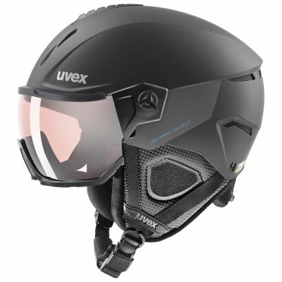 Kask narciarski UVEX Instinct Visor Vario Black