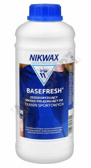 Środek do tkanin sportowych Nikwax Base Wash 1L + środek  do odzieży technicznej Tech Wash 1L - 3