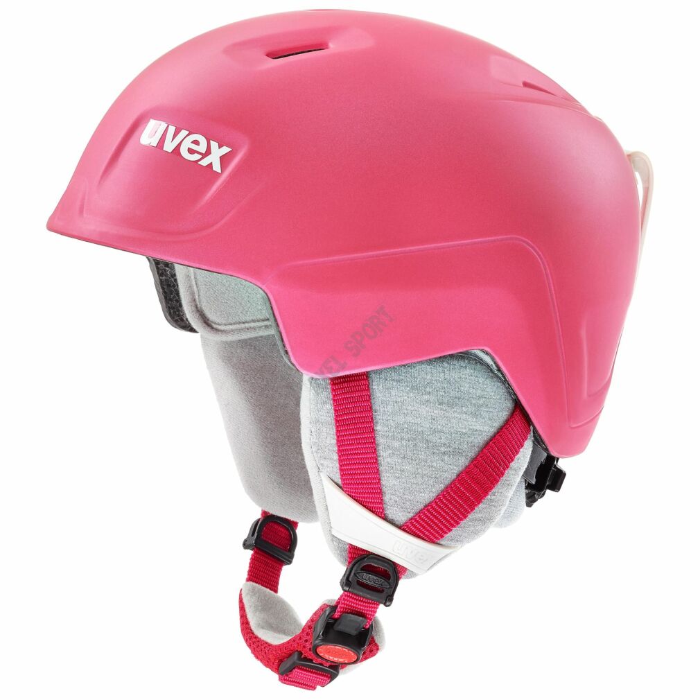 Kask narciarski dziecięcy UVEX Manic Pro pink 51-55cm