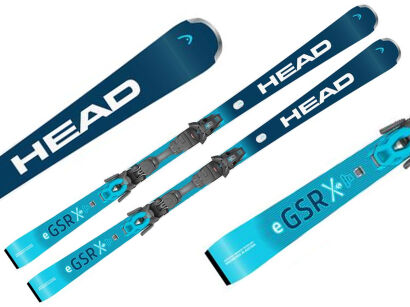 Narty HEAD WC Rebels e.GSR + wiązania PR11 GW 163cm