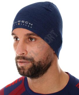 Czapka wełniana Merino BRUBECK HM1018 granat L/XL - 5