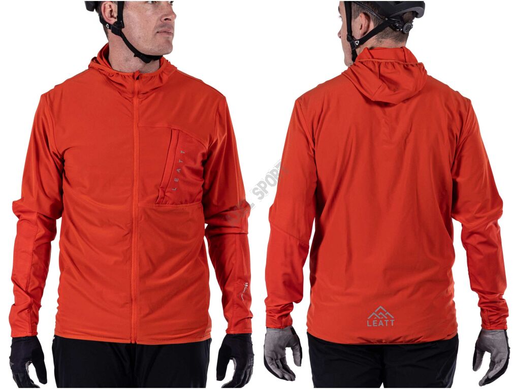 Kurtka rowerowa MTB męska LEATT Trail 1.0 Glow