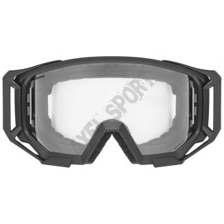 Okulary rowerowe UVEX Athletic black/clear (S0) - 2