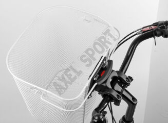 Koszyk / kosz na kierownicę HT-512 + uchwyt KLIK PRO  + rączka Biały - 8