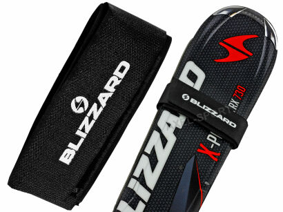 Rzepy rzep BLIZZARD do spinania nart (4cm) SKIFIX 2 - czarny