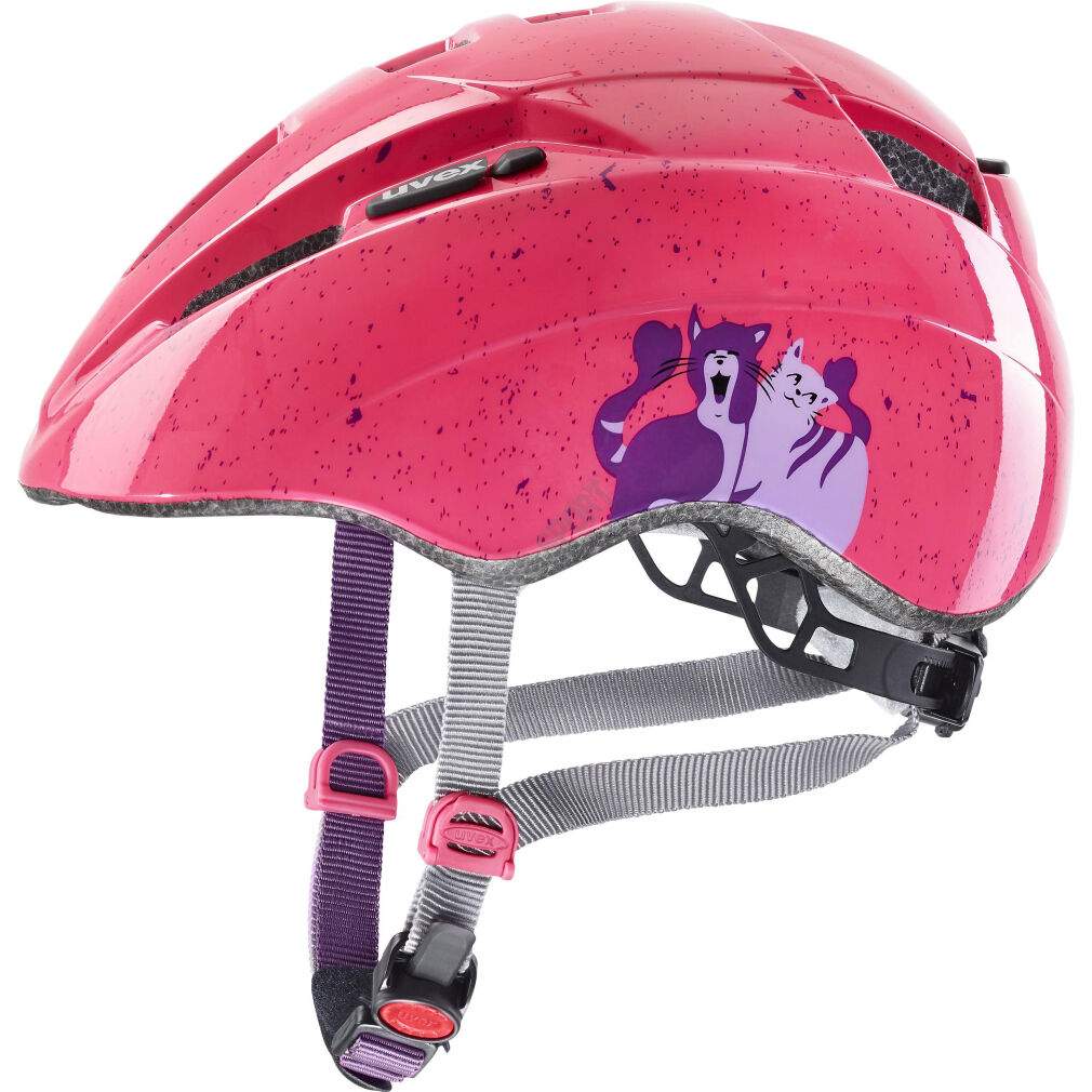 KASK DZIECIĘCY ROWEROWY UVEX KID 2 CATS 46-52cm