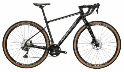 Rower gravel KROSS Esker 6.0 (28'') czarno-szary