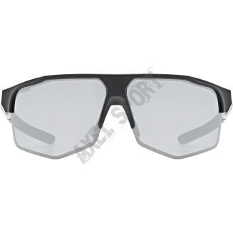 Okulary rowerowe UVEX Axos set black matt (mirror silver) S3/S0 - 3