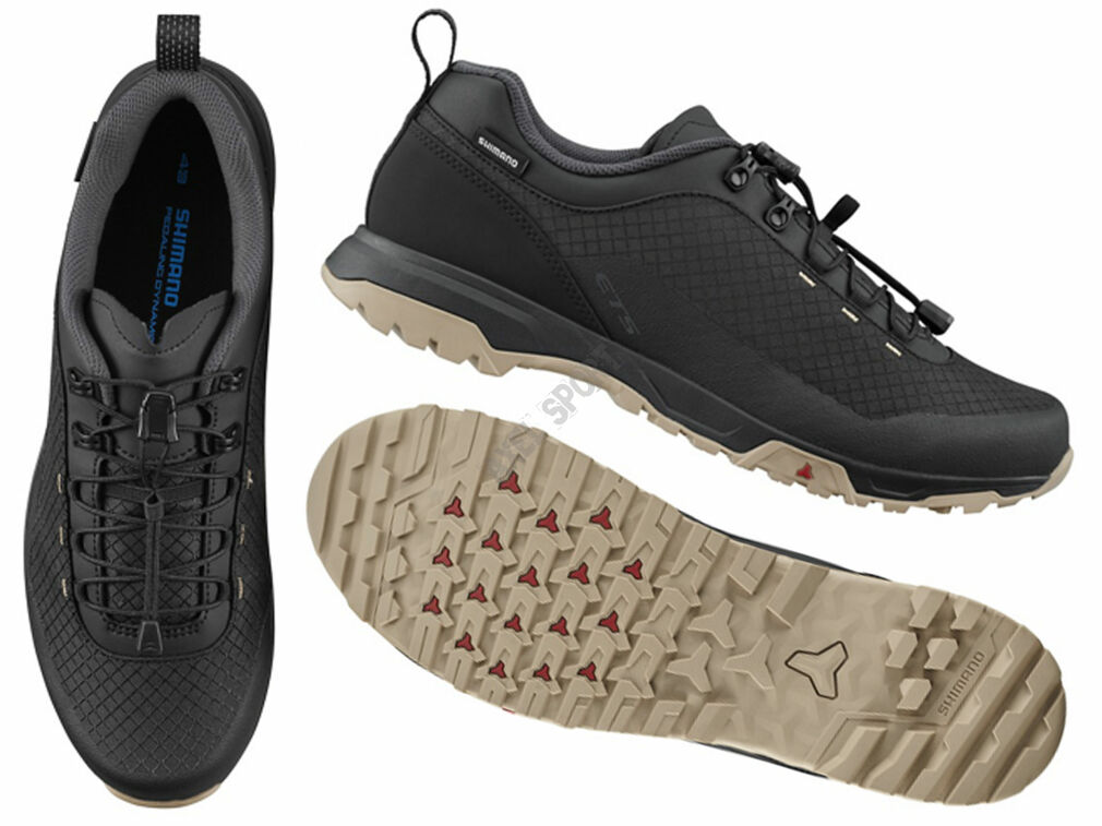 Buty rowerowe Trekking Cross E-bike SHIMANO ET501 ET5 czarne