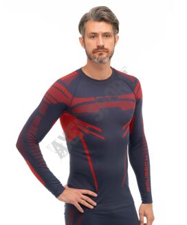 Bluza termoaktywna męska Brubeck Dry nieb/czer M - 2