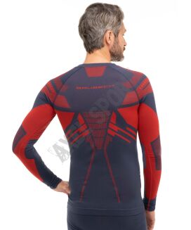 Bluza termoaktywna męska Brubeck Dry nieb/czer M - 3
