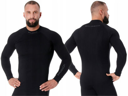 Bluza męska Brubeck EXTREME THERMO czarna M