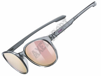 Okulary rowerowe UVEX LGL 54 smoke (mirror pink) S3 - 2