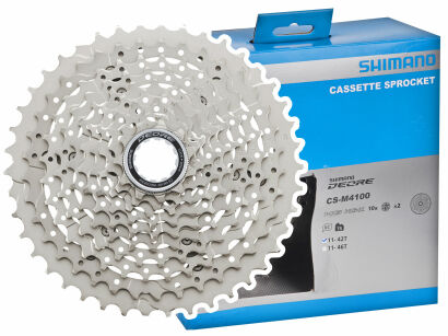 Kaseta rowerowa SHIMANO Deore 10rz CS-M4100 11-42T