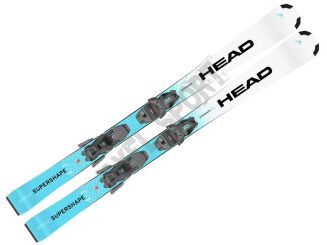 Narty dziiecięce HEAD Supershape JRS + wiązania JRS 7.5 GW - 3