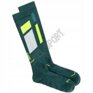 Skarpety narciarskie BUFF THERMONET socks teal - 3