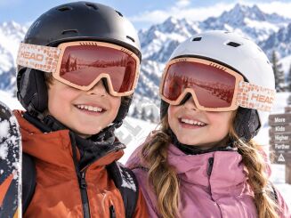 Gogle narciarskie snowboardowe HEAD CONTEX Yuki red peach S (S1) - 2