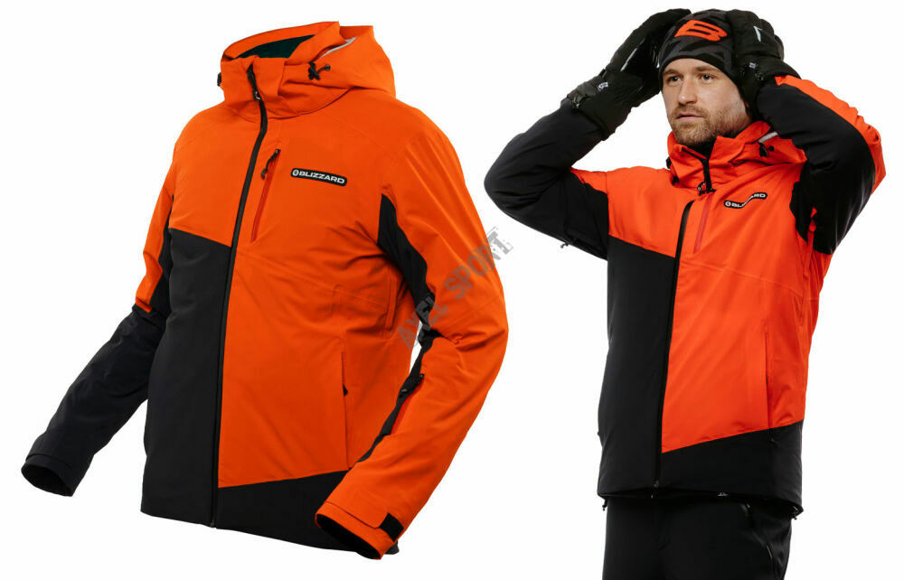BLIZZARD Kurtka męska BERWANG cherry red/black