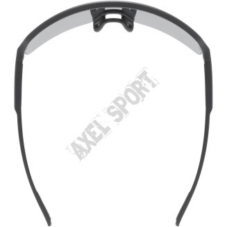 Okulary rowerowe przeciwsłoneczne UVEX Dyrt black matt/mirror silver (S3) - 4