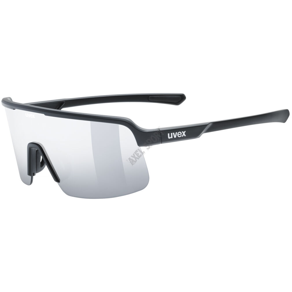 Okulary rowerowe przeciwsłoneczne UVEX Dyrt black matt/mirror silver (S3)