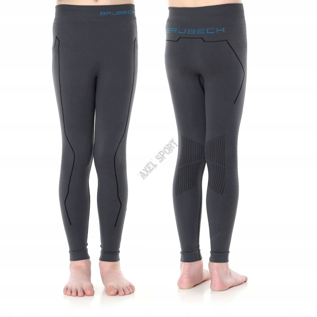 Spodnie chłopięce BRUBECK THERMO grafit 128/134