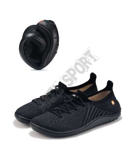 Buty sportowe damskie lekkie wygodne BRUBECK BAREFOOT Merino czarne 38 - 3