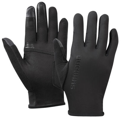Rękawiczki rowerowe męskie SHIMANO Windbreak Race black