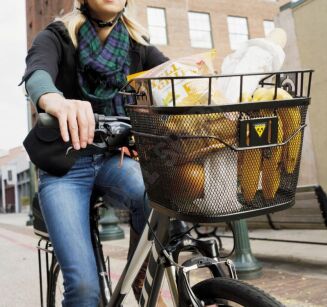 Koszyk na kierownicę TOPEAK BASKET FRONT black 16L - 4