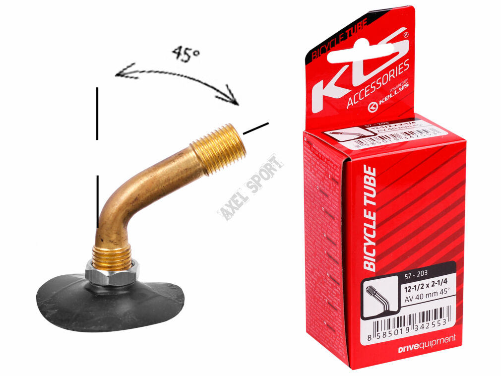 Dętka Kellys 12 x 1/2 x 2 1/4 (57-203) AV 40mm