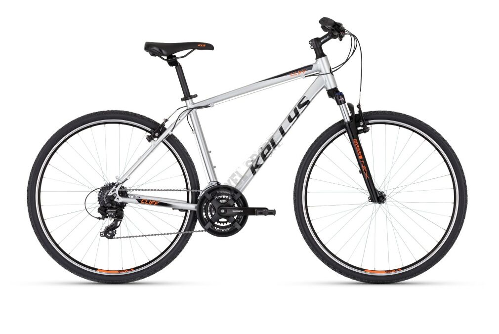 Rower crossowy Kellys Cliff 30 (28'') chrome grey