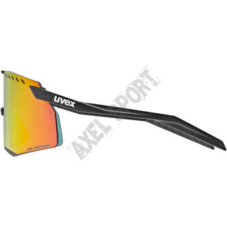 Okulary rowerowe UVEX Pace Stage CV black matt (mirror red) S3 - 5