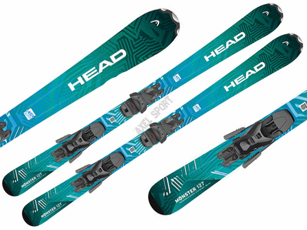 Narty HEAD Monster Easy JRS blue/black + Wiązania JRS 7.5 GW