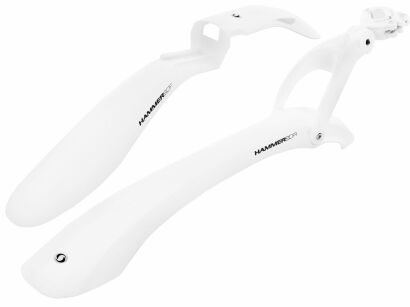 Błotniki SIMPLA HAMMER PRO 24''-29'' (przód+tył) białe