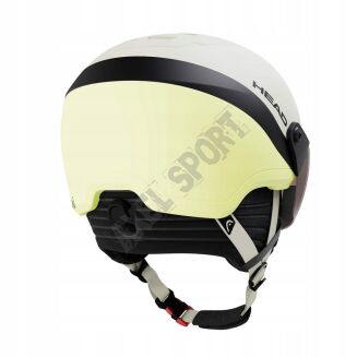 Kask narciarski dziecięcy HEAD Yuki Visor S2 lime swirl XS/S (52-55cm) - 2