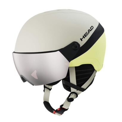 Kask narciarski dziecięcy HEAD Yuki Visor S2 lime swirl XS/S (52-55cm)