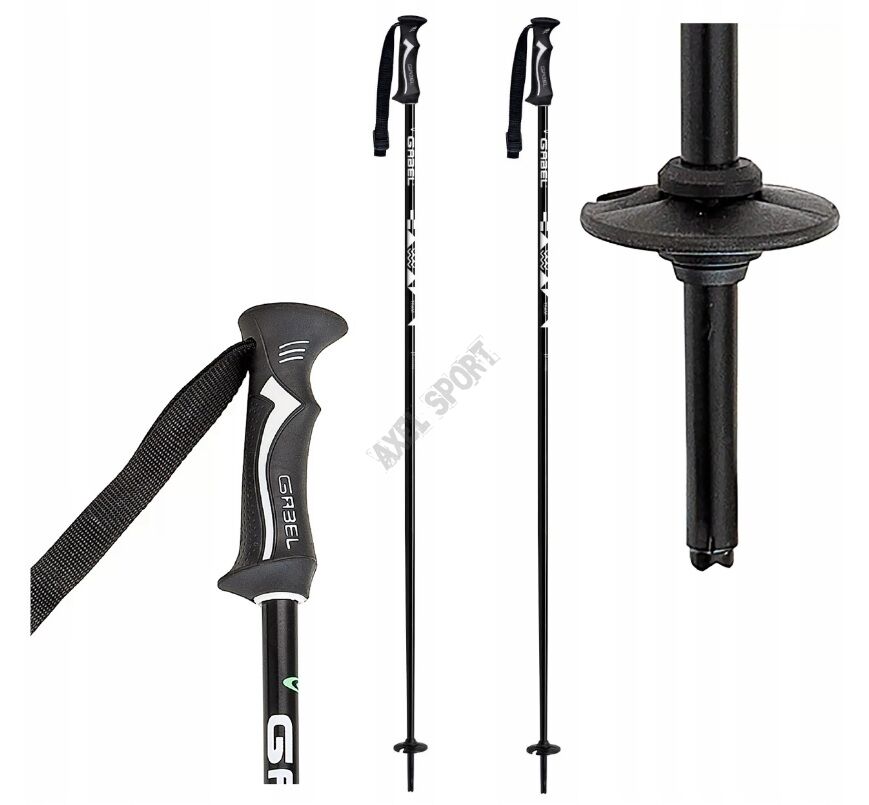 GABEL TEAM Kije narciarskie black