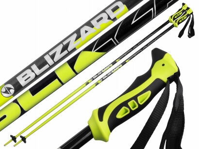 Kije narciarskie BLIZZARD Allmountain neon-yellow